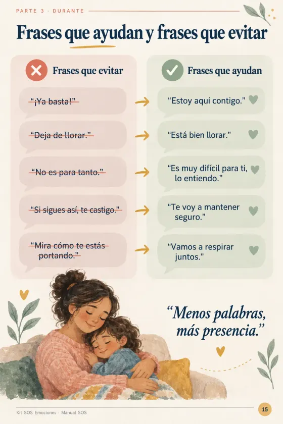Manual SOS: frases que ayudan